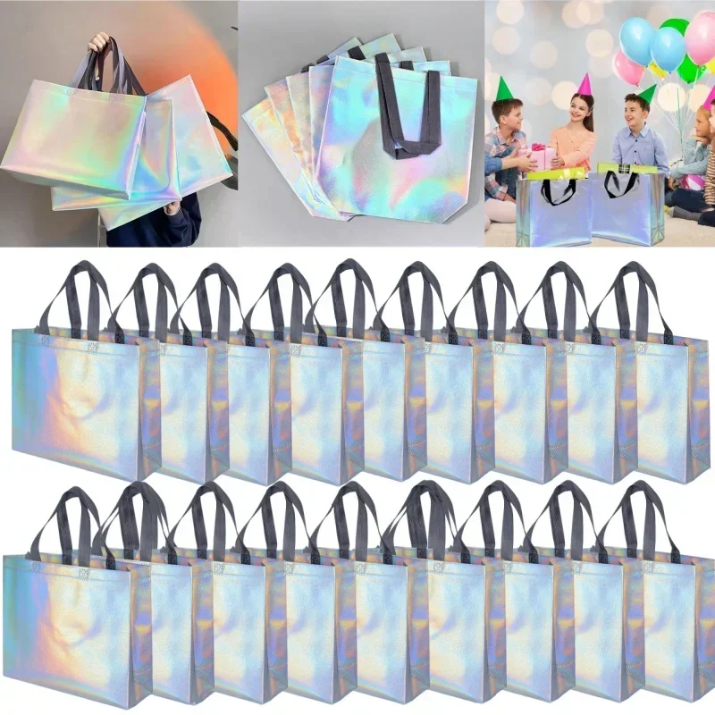 Women'S Shoes Back To School - 10/20 SZT. Holograficzna Torba z Włókniny,