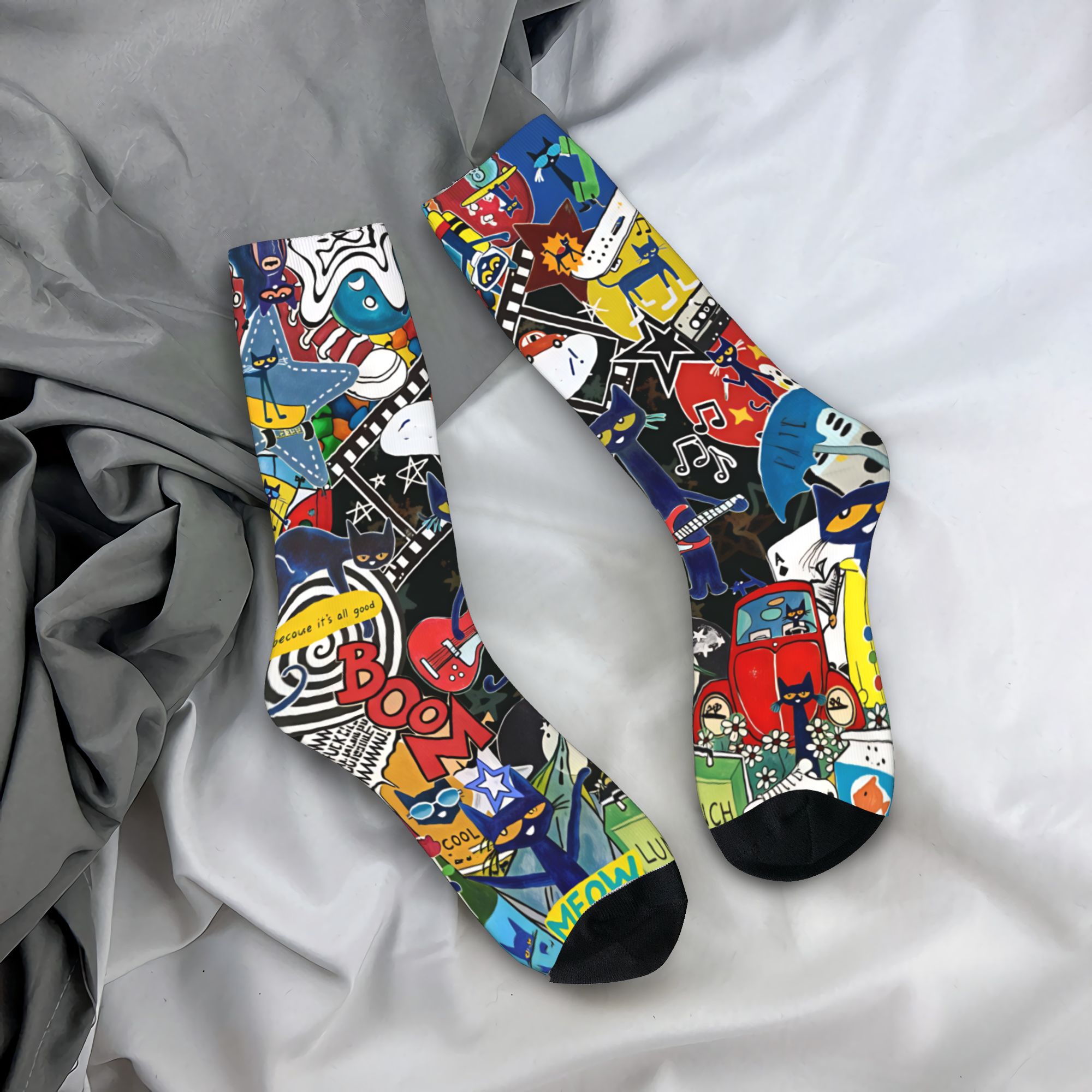 Women'S Shoes For Crews - Pete The Cat Uwielbiam Moje Białe
