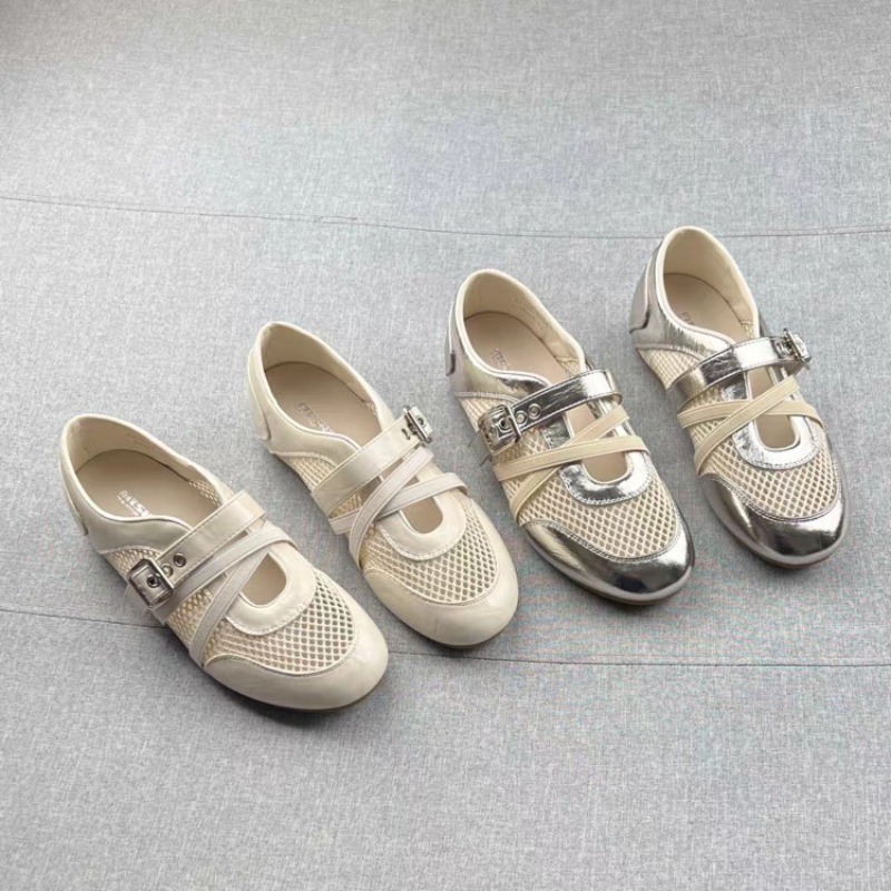 Shoes Women Pumps - Nowe, tkane, ażurowe sneakersy z łączonych