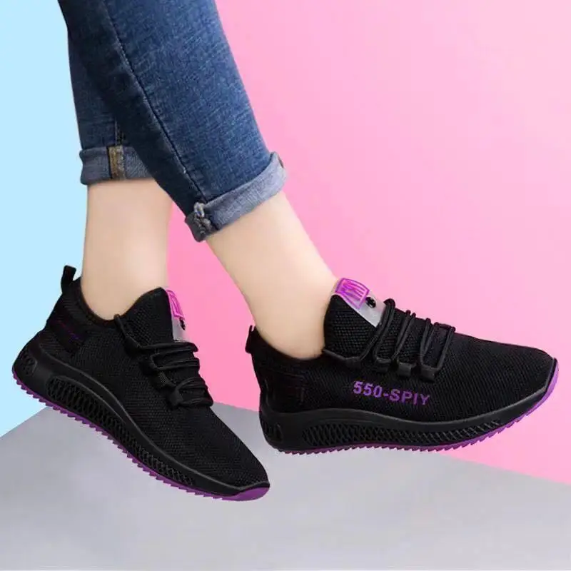 Women Shoes Qc - Tenisówki damskie 2026 letnie, siateczkowe buty