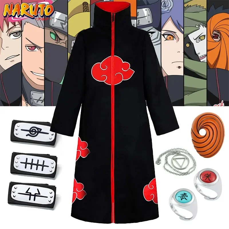 Women Shoes Xxl - Zestaw Kostiumów Cosplay Naruto Akatsuki Męski