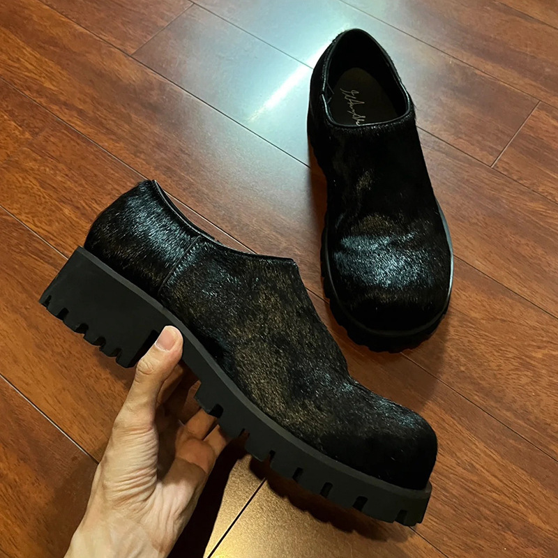 Women'S Shoes Paris - Moda paryska skórzane buty z dużą