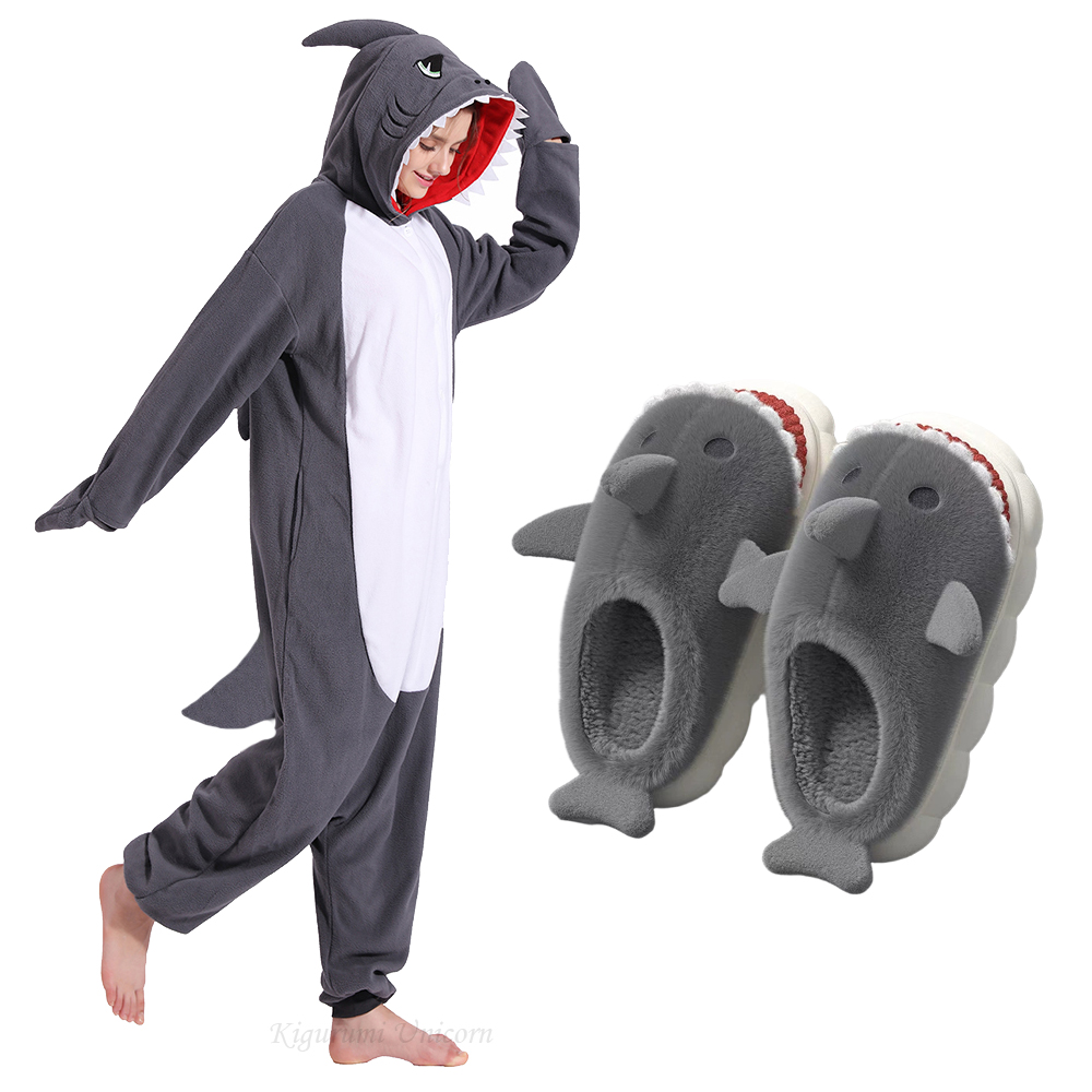 Women Shoes Xxl - Zimowy kombinezon polarowy dla dorosłych, szary