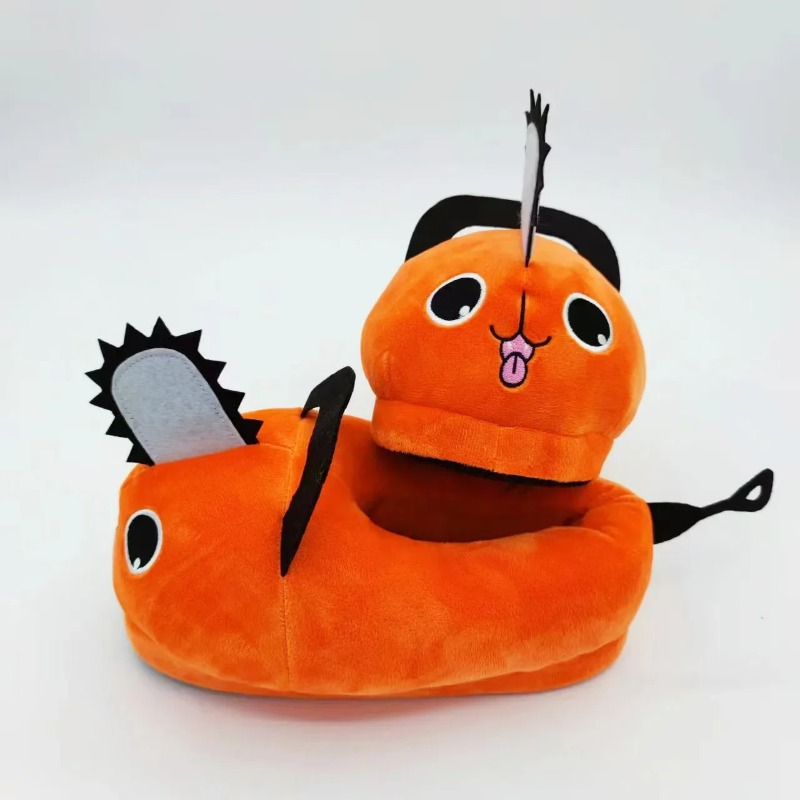 Anime Chainsaw Man Pochita Kap – Fluffy Fur Slipper recenzja i cena
