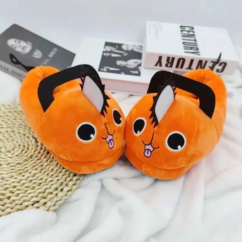 Anime Chainsaw Man Pochita Kap – Fluffy Fur Slipper recenzja i cena