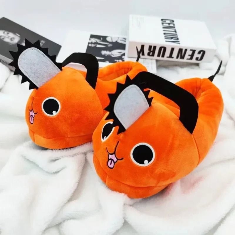 Anime Chainsaw Man Pochita Kap – Fluffy Fur Slipper recenzja i cena
