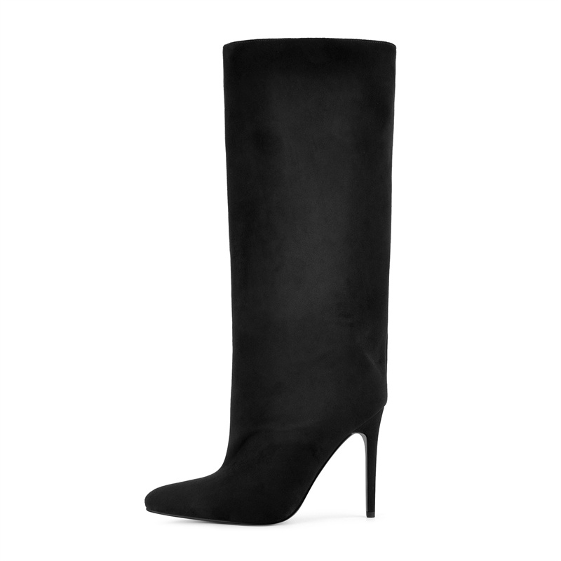 Onlymaker Czarne Kozaki za Kol – Women'S Shoes X Wide recenzja i cena