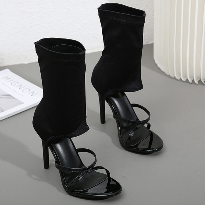 Modne elastyczne botki z wysok – Women Shoes Boots recenzja i cena