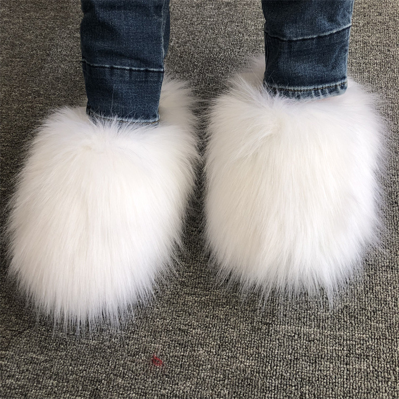 Nowe damskie puszyste kapcie z – Fluffy Fur Slipper recenzja i cena