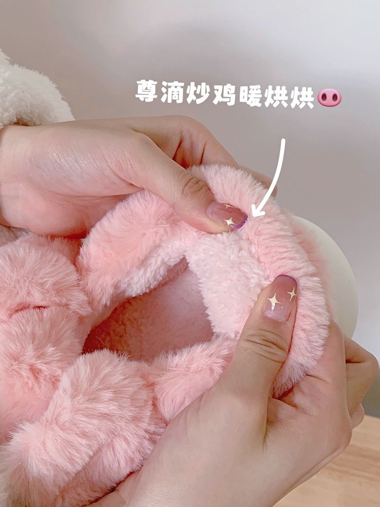 Klapki Feerldi Różowe Puszyste – Fluffy Fur Slipper recenzja i cena