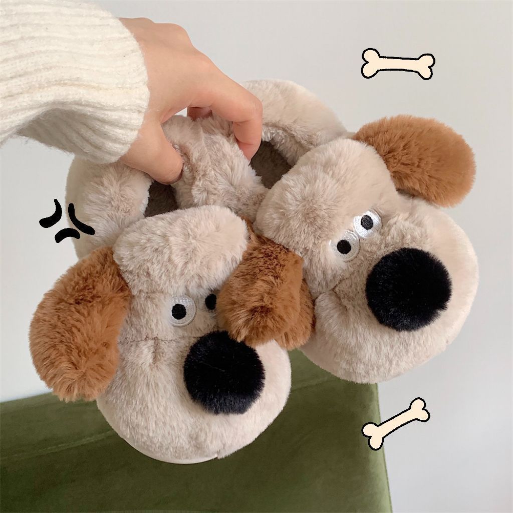 Size36-45 Hug Dog Slippers Gir – Fluffy Fur Slipper recenzja i cena