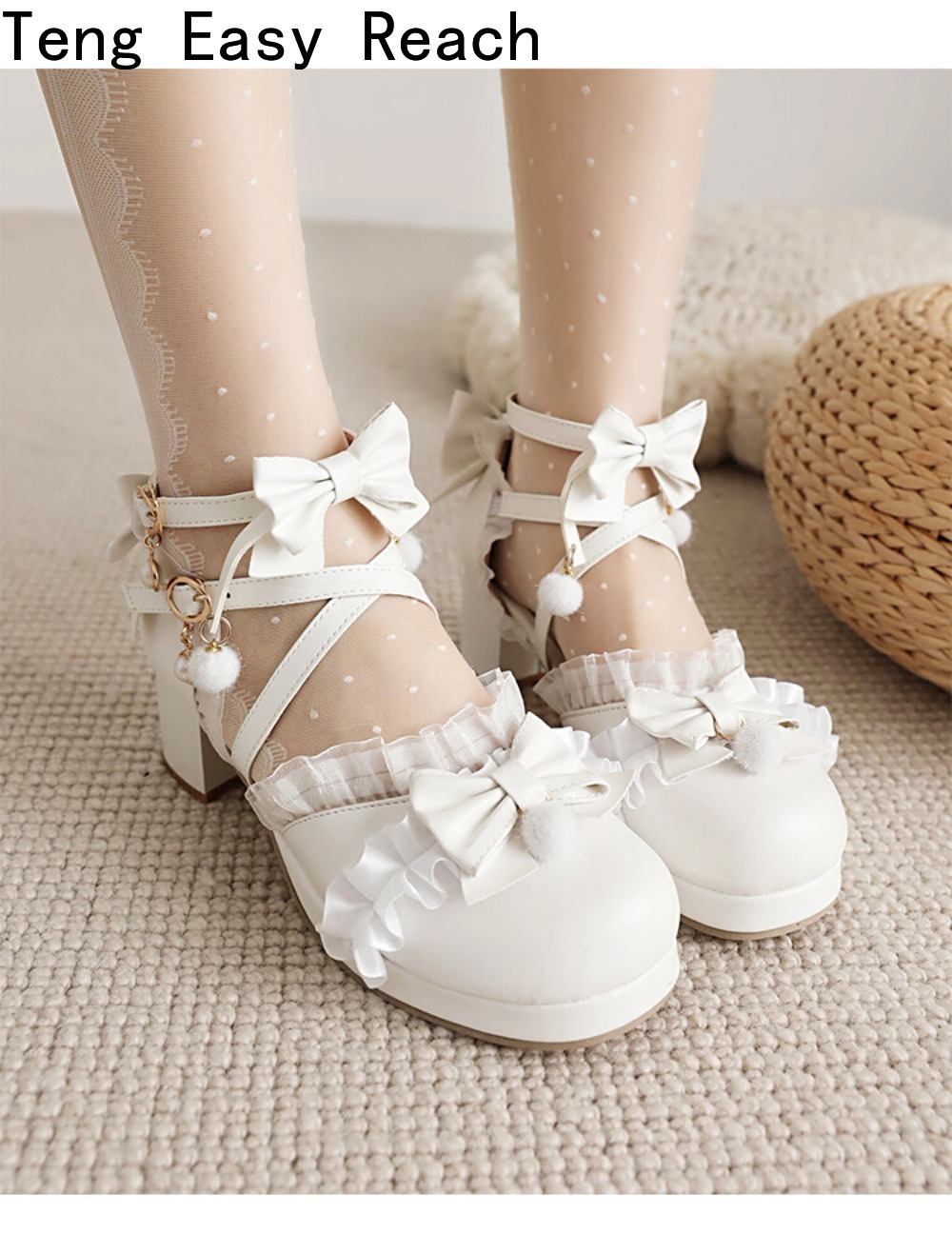 Damskie białe sandały Mary Jan – Women'S Shoes Easy Street recenzja i cena