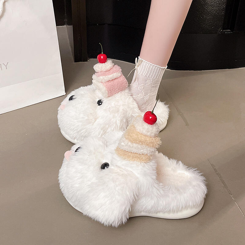 Zimowe puszyste damskie kapcie – Fluffy Fur Slipper recenzja i cena
