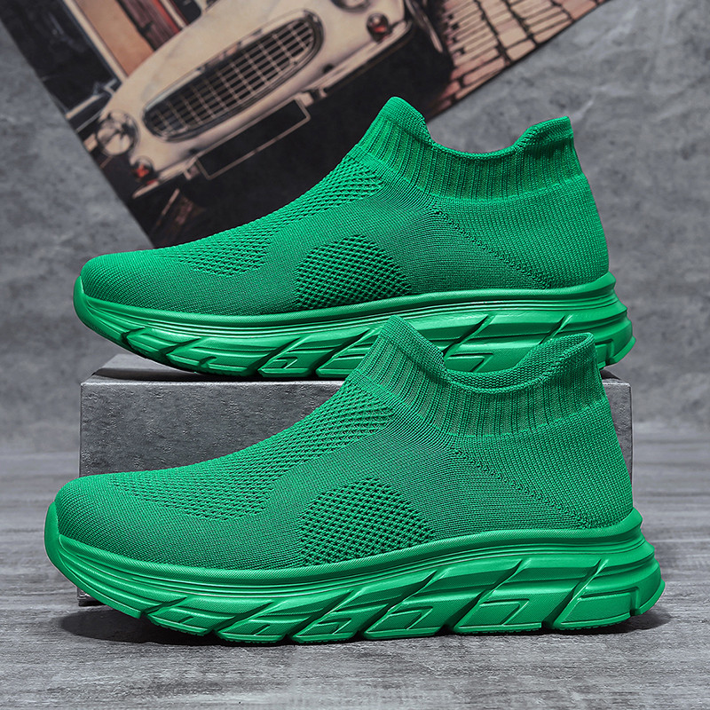 Modne zielone męskie skarpety  – Women Shoes Qc recenzja i cena