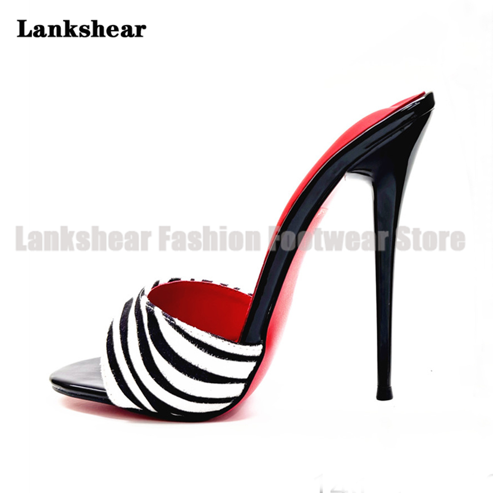 Klapki na wysokim obcasie ze w – Leopard Print Heels recenzja i cena
