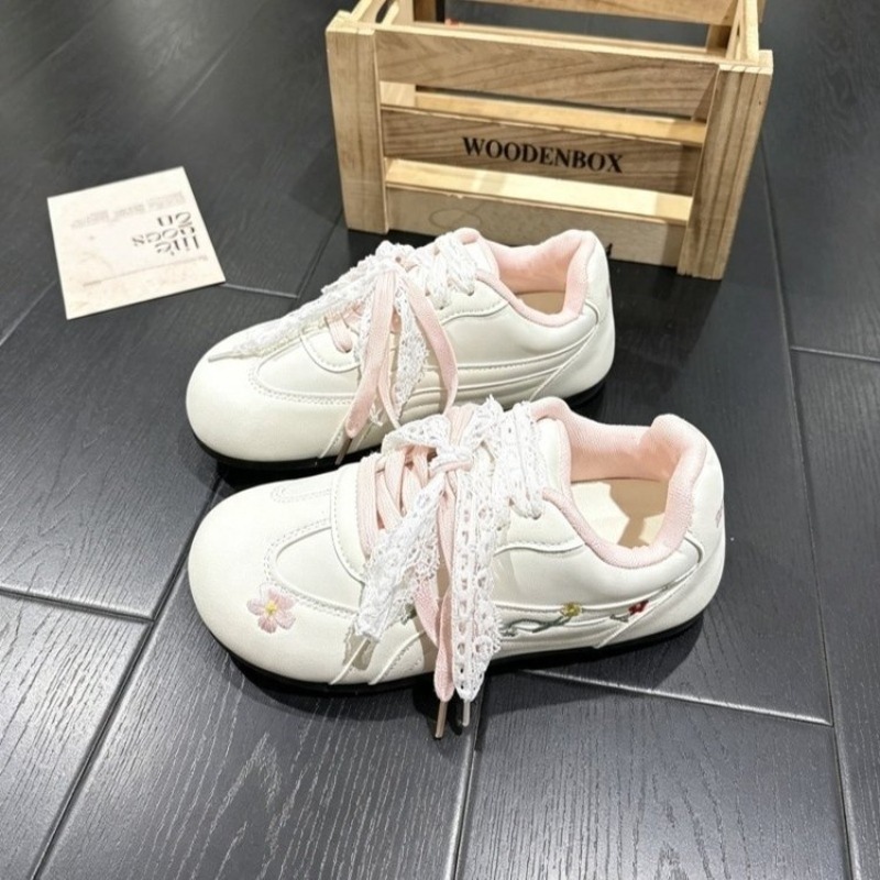 Damskie sneakersy z kwiatowym  – Women'S Shoes Back To School recenzja i cena